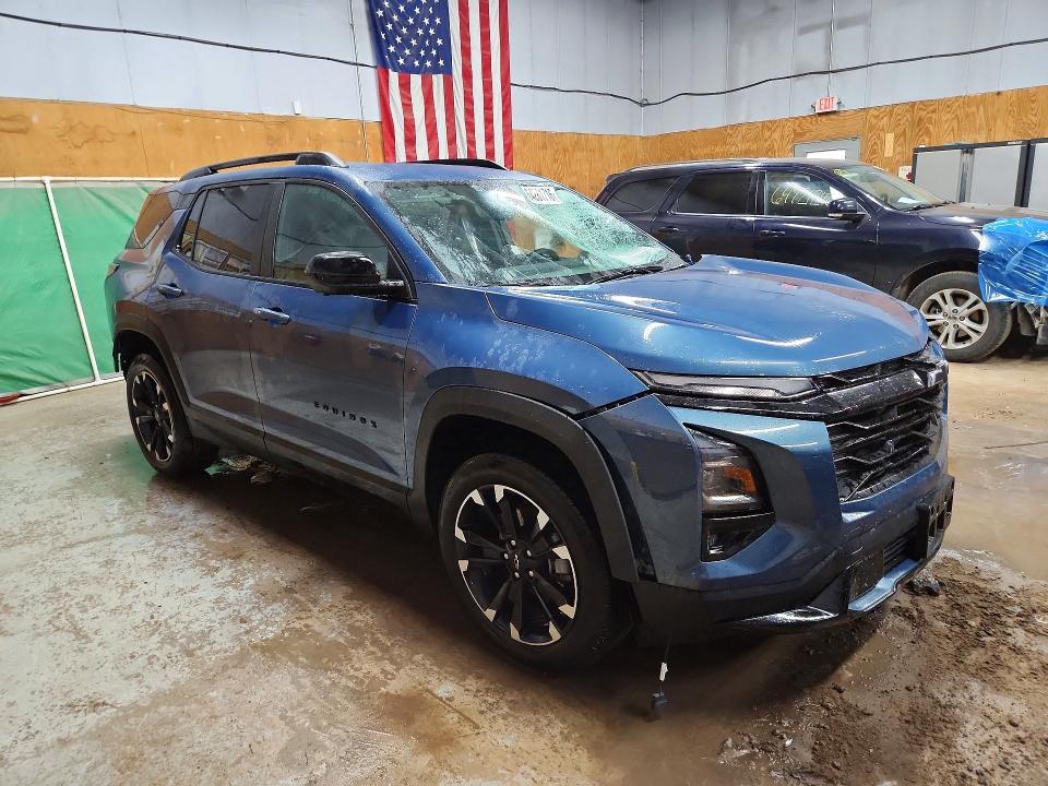 2025 Chevrolet Equinox VIN 3GNAXTEG1SL129918 COPART salvage auction — FRONT END, FL - CERTIFICATE OF DESTRUCTION, sold $7,200 on 2026-08-29 (photo 4)