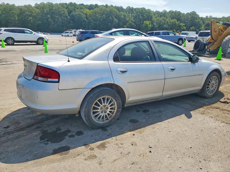 2006 Chrysler Sebring VIN 1C3EL46X66N184112 COPART salvage auction — NORMAL WEAR, MS - CERTIFICATE OF TITLE, sold $175 on 2026-09-11 (photo 3)