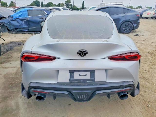 2022 Toyota Supra VIN WZ1DB2C06NW048935 COPART salvage auction — FRONT END, Ca - Salvage Certificate, sold $14,500 on 2026-08-10 (photo 6)