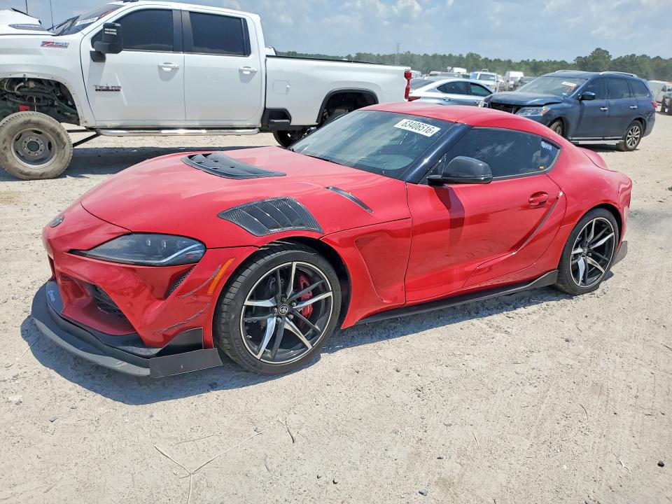 2022 Toyota Supra VIN WZ1DB0C07NW051668 — COPART salvage auction photo