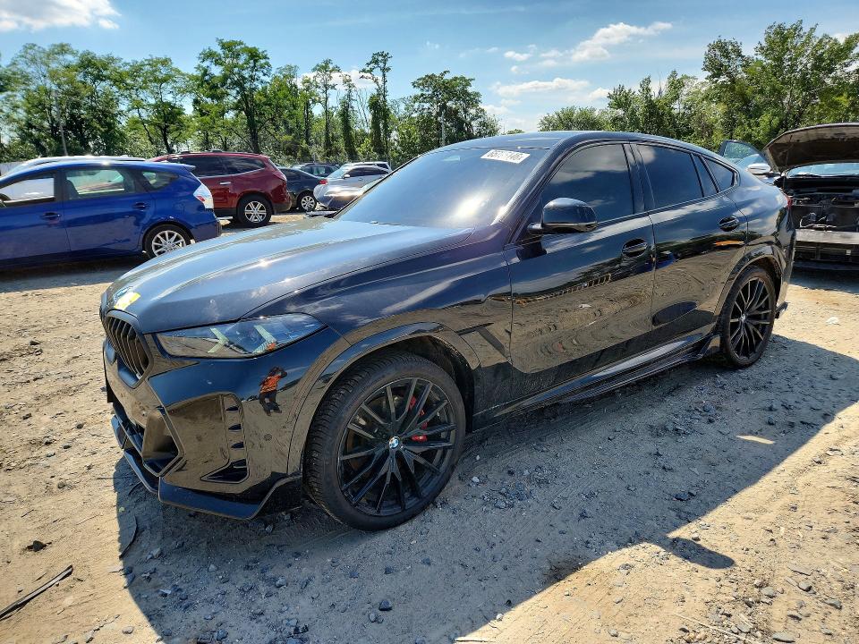 2025 BMW X6 VIN 5UX33EX00S9Y25007 — COPART salvage auction photo