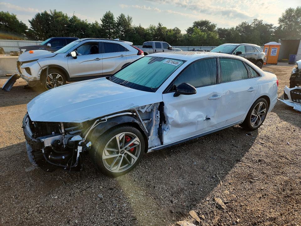 2024 Audi A4 VIN WAUEAAF44RN009798 — COPART salvage auction photo