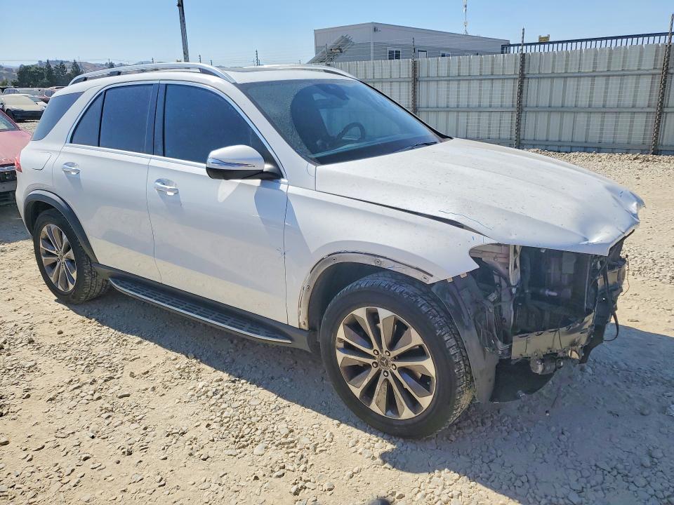 2020 Mercedes-benz Gle VIN 4JGFB4KBXLA122496 COPART salvage auction — FRONT END, CA - SALVAGE CERTIFICATE, sold $17,300 on 2026-08-20 (photo 4)