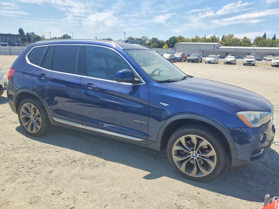 2016 BMW X3 VIN 5UXWX7C5XG0R18482 COPART salvage auction — MECHANICAL, Ca - Dis/Dlr/Exp Only Clean Title, sold $675 on 2026-08-18 (photo 4)