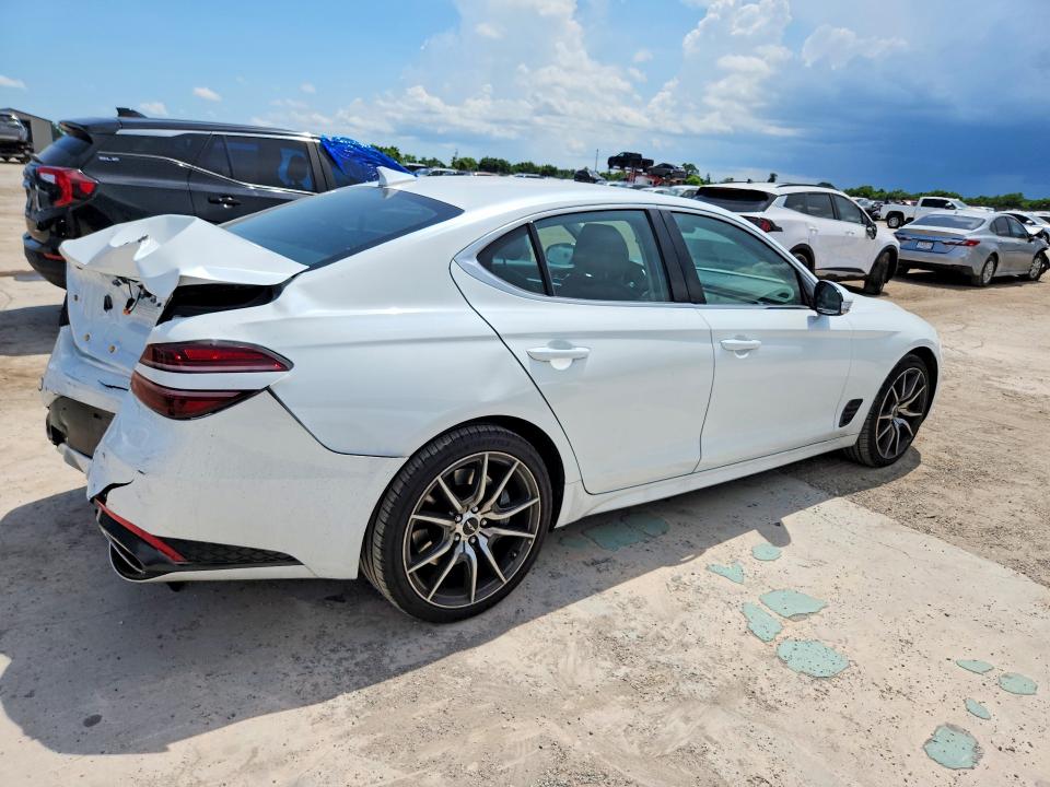 2026 Genesis G70 VIN KMTG14SCXTU168088 COPART salvage auction — REAR END, FL - CERTIFICATE OF TITLE, sold $10,000 on 2026-08-24 (photo 3)