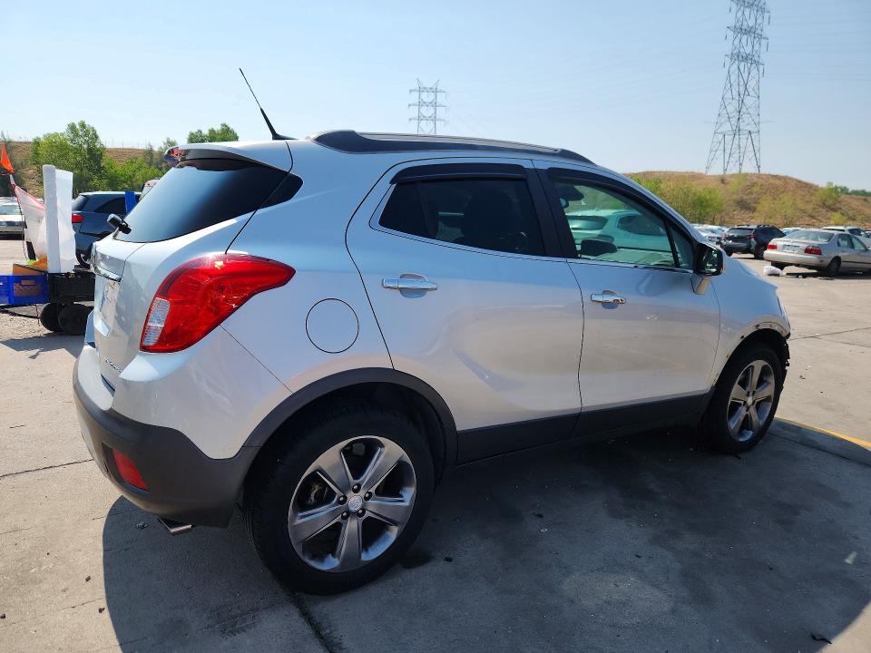 2013 Buick Encore VIN KL4CJASB7DB211781 COPART salvage auction — FRONT END, Ok - Certificate Of Title, sold $1,300 on 2026-09-02 (photo 3)