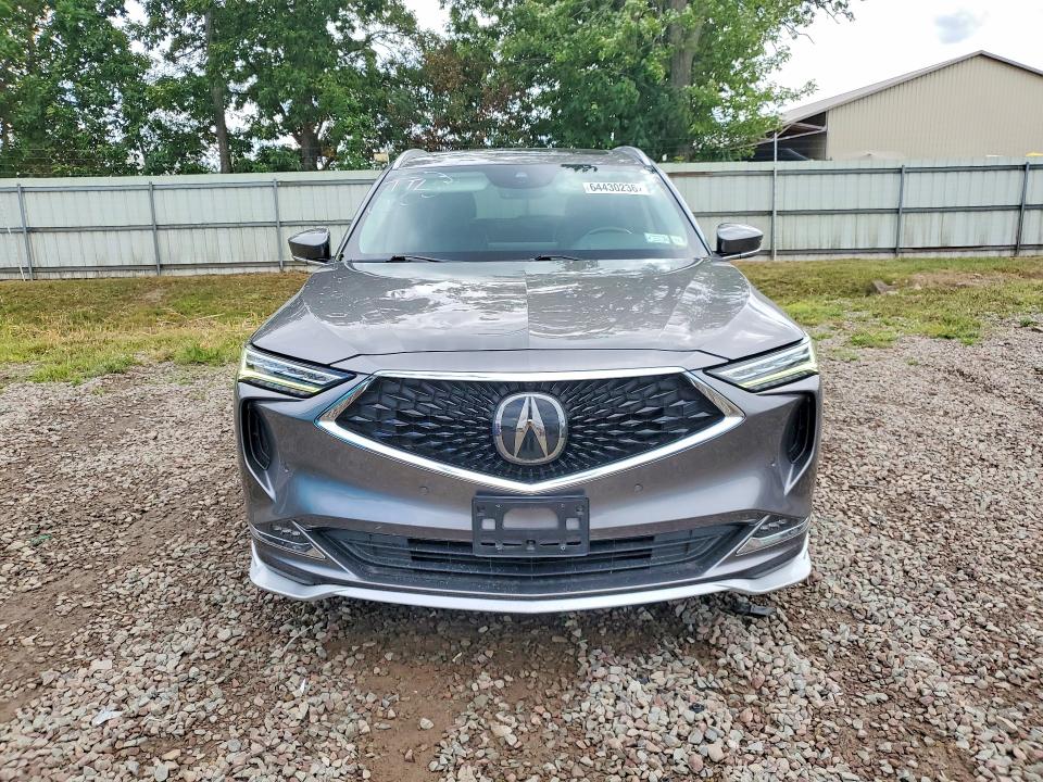 2022 Acura Mdx VIN 5J8YE1H88NL003806 COPART salvage auction — REAR END, Ny - Mv-907A Salvage Certificate, sold $7,600 on 2026-08-24 (photo 5)
