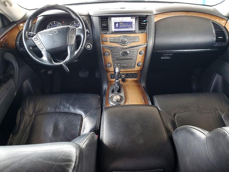2012 Infiniti Qx56 VIN JN8AZ2NC9C9317529 COPART salvage auction — MINOR DENT/SCRATCHES, Ga - Certificate Of Title, sold $2,050 on 2026-09-18 (photo 8)