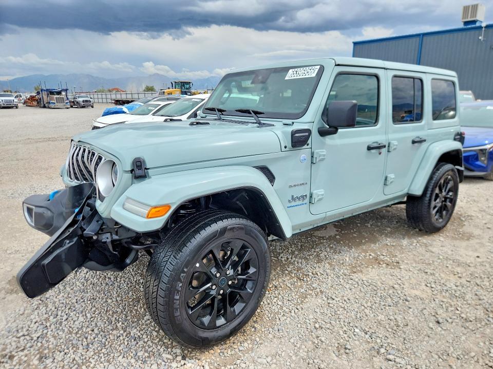 2024 Jeep Wrangler / VIN 1C4RJXP61RW270663 — COPART salvage auction photo