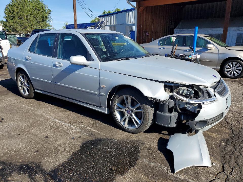 2008 Saab 9-5 VIN YS3ED49G383503848 COPART salvage auction — FRONT END, CO - SALVAGE TITLE (P), sold $350 on 2026-09-08 (photo 4)