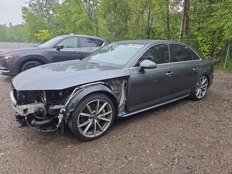 2018 Audi A4 VIN WAUENAF4XJA100137 — COPART salvage auction photo