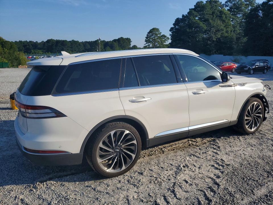 2023 Lincoln Aviator VIN 5LM5J7WC1PGL05563 COPART salvage auction — FRONT END, Ga - Cert Of Title-Salvage, sold $9,100 on 2026-09-14 (photo 3)