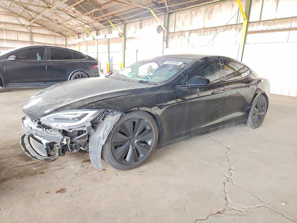 2021 Tesla Model s VIN 5YJSA1E51MF453423 — COPART salvage auction photo