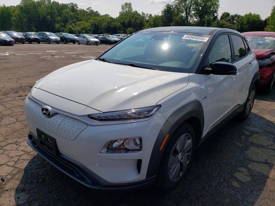 2019 Hyundai Kona VIN KM8K23AG5KU036967 — COPART salvage auction photo
