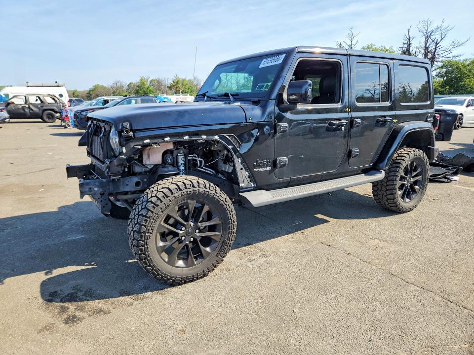 2020 Jeep Wrangler / VIN 1C4HJXEG9LW320773 — COPART salvage auction photo