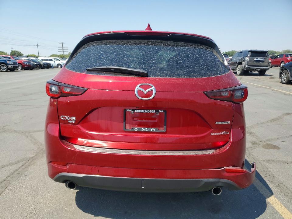 2024 Mazda Cx-5 VIN JM3KFBBL2R0426304 COPART salvage auction — REAR END, ID - SALVAGE CERTIFICATE OF TITLE, sold $7,200 on 2026-10-01 (photo 6)