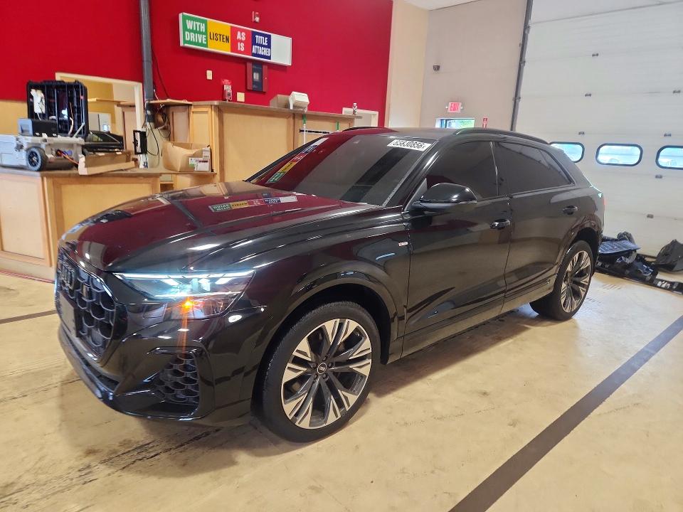 2025 Audi Q8 VIN WA1EVBF18SD023325 — COPART salvage auction photo