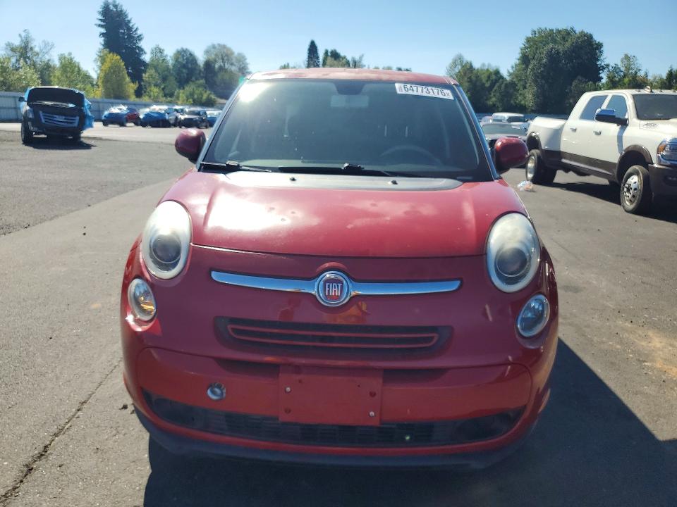 2014 Fiat 500l VIN ZFBCFABH0EZ002129 COPART salvage auction — MECHANICAL, Or - Certificate Of Title, sold $375 on 2026-08-17 (photo 5)