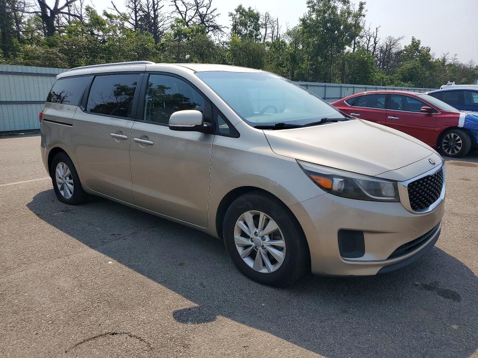 2016 Kia SEDONA VIN KNDMB5C11G6151868 COPART salvage auction — MINOR DENT/SCRATCHES, GA - CERTIFICATE OF TITLE, sold $1,600 on 2026-09-15 (photo 4)