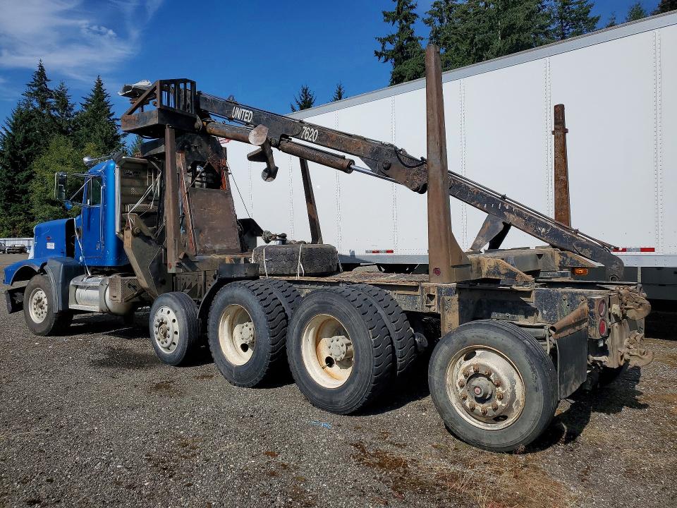 1989 Peterbilt 377 VIN 1XPCAB7X6KN285798 COPART salvage auction — ROLLOVER, WA - BILL OF SALE, sold $850 on 2026-09-10 (photo 2)
