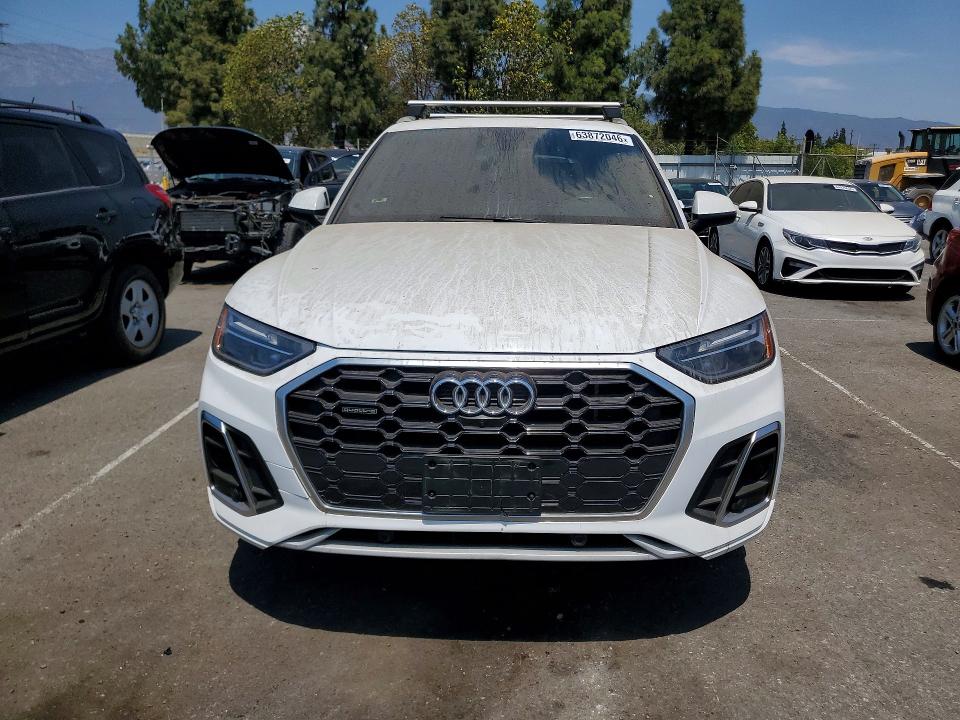 2021 Audi Q5 VIN WA1E2AFY2M2007331 COPART salvage auction — MECHANICAL, Ca - Salvage Certificate, sold $13,700 on 2026-08-25 (photo 5)