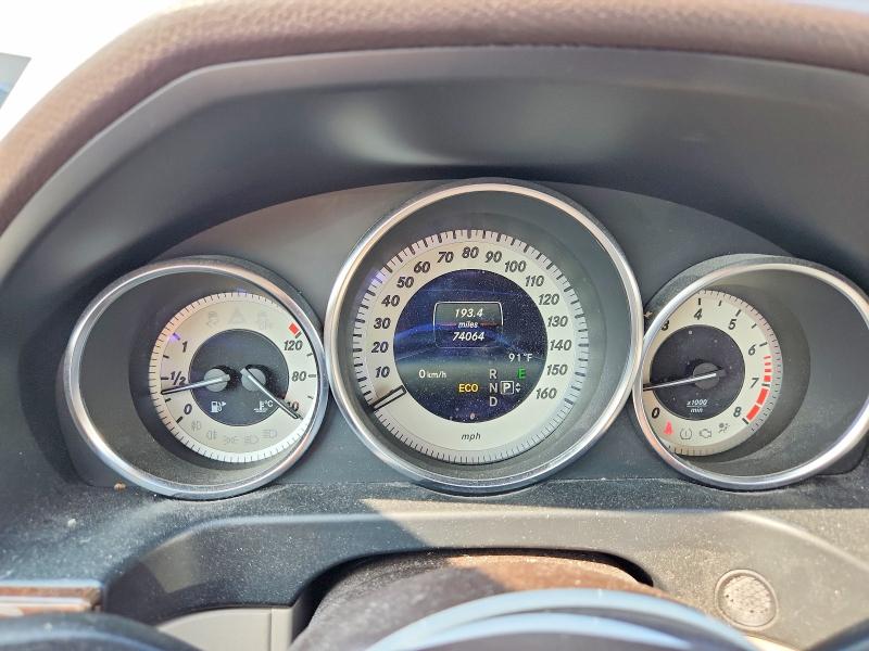 2014 Mercedes-benz E-klasse VIN WDDHF8JB9EB017526 COPART salvage auction — REAR END, Salvage Title, sold $8,100 on 2026-08-18 (photo 9)