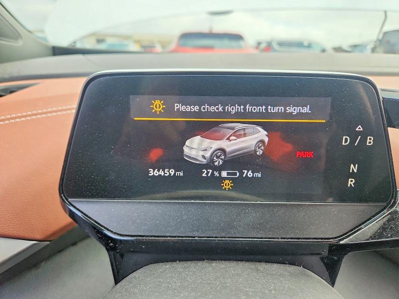 2022 Volkswagen Id.4 VIN WVGGNPE29NP037125 COPART salvage auction — FRONT END, In - Cert Of Title-Salvage Title, sold $10,100 on 2026-08-28 (photo 9)