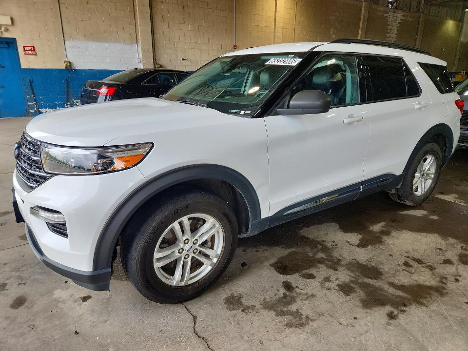 2023 Ford Explorer VIN 1FMSK8DH3PGA69795 — COPART salvage auction photo