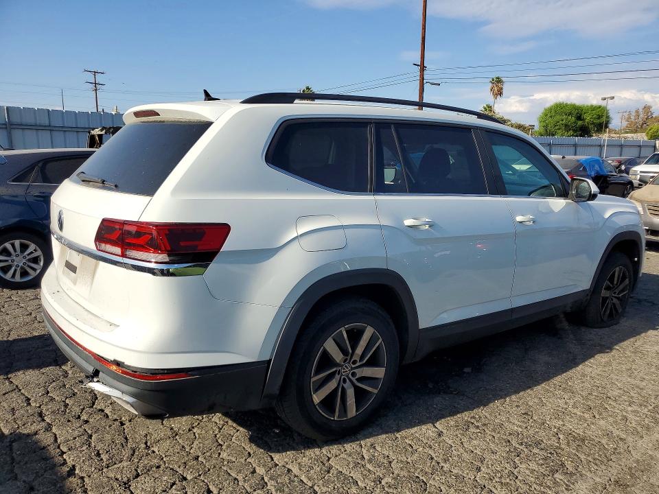 2021 Volkswagen Atlas VIN 1V2DP2CA8MC559229 COPART salvage auction — MECHANICAL, Ca - Lien Papers-Clean Or Ac, sold $3,750 on 2026-10-01 (photo 3)