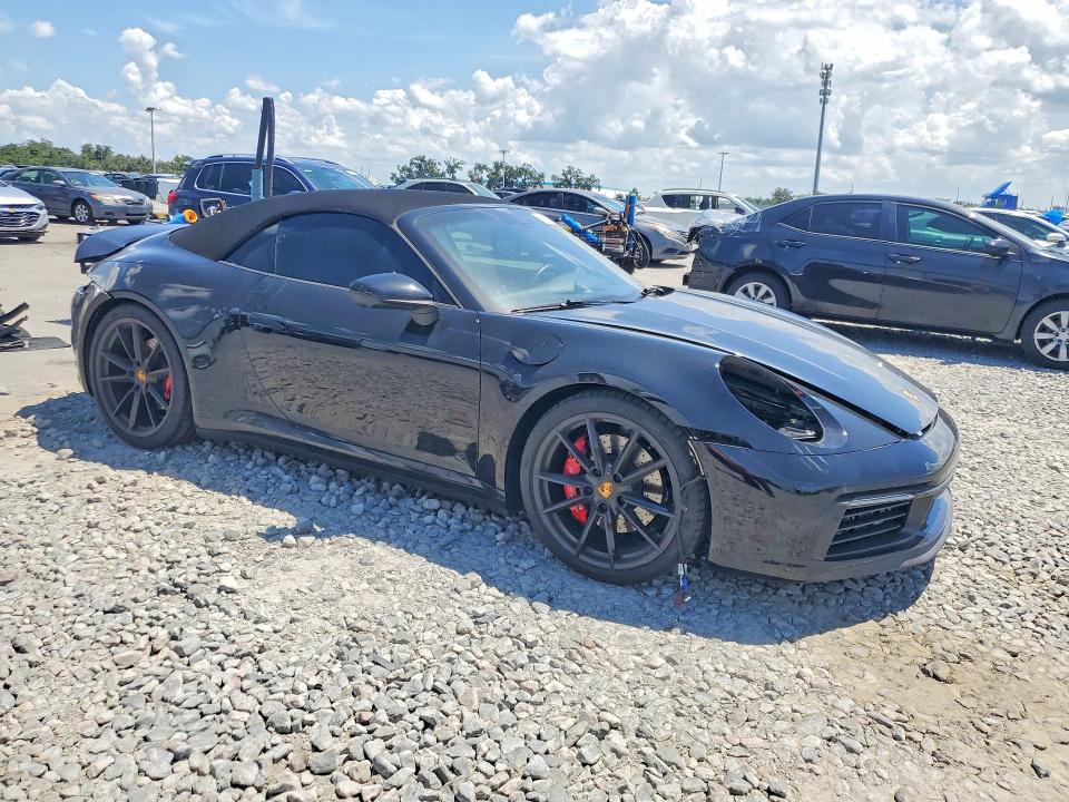 2024 Porsche 911 VIN WP0CB2A95RS245667 COPART salvage auction — FRONT END, Fl - Cert Of Title Slvg Rebuildable, sold $74,000 on 2026-08-19 (photo 4)