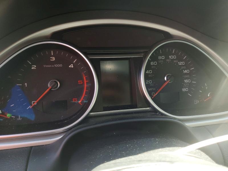 2012 Audi Q7 VIN WA1LMAFE9CD009765 COPART salvage auction — MINOR DENT/SCRATCHES, Wv - Certificate Of Title, sold $2,700 on 2026-09-03 (photo 9)