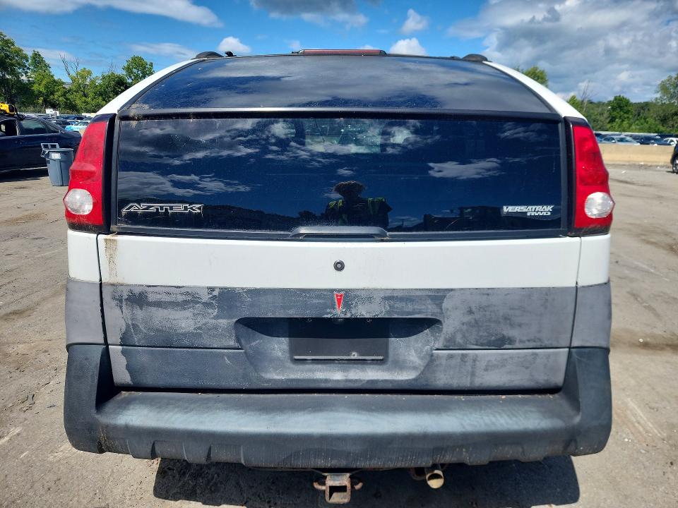 2001 Pontiac Aztek VIN 3G7DB03E01S538645 COPART salvage auction — ROOF, NY - MV-907A SALVAGE CERTIFICATE, sold $400 on 2026-09-01 (photo 6)