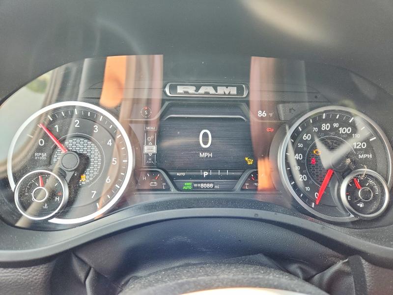 2026 Ram 1500 VIN 1C6SRFJP2TN345624 COPART salvage auction — FRONT END, ME - CERTIFICATE OF TITLE, sold $37,500 on 2026-08-24 (photo 9)