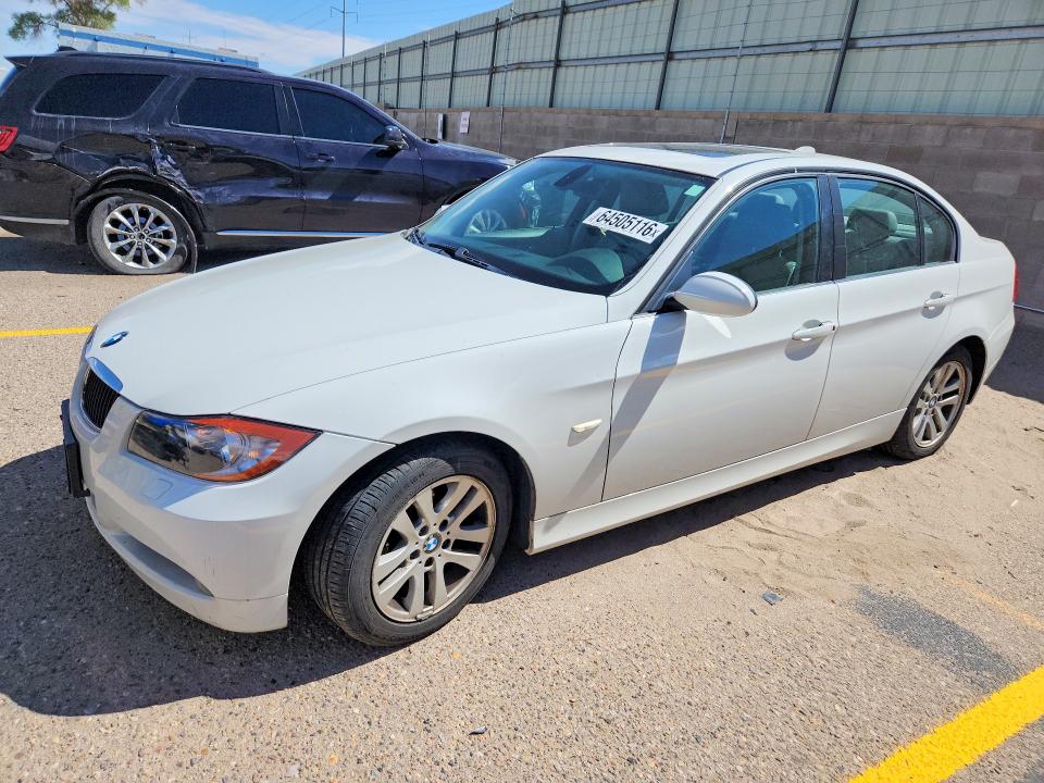 2007 BMW 3er VIN WBAVC93587KX55515 COPART salvage auction — MINOR DENT/SCRATCHES, Co - Certificate Of Title, sold $225 on 2026-09-08 (photo 1)