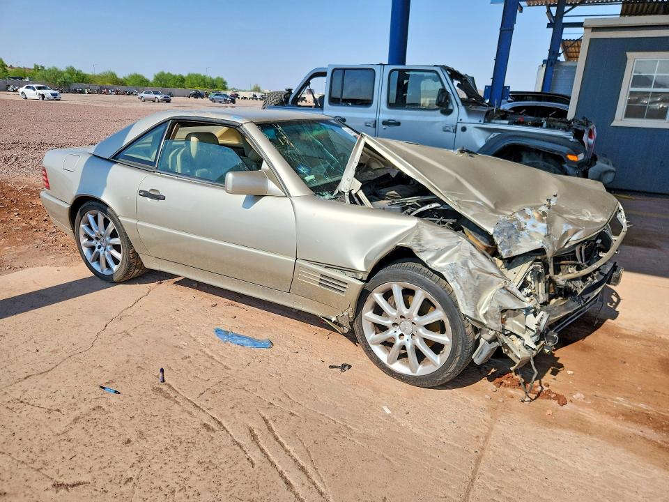 1994 Mercedes-benz Sl-klasse VIN WDBFA67E3RF101943 COPART salvage auction — FRONT END, Az - Cert Of Title - Salvage, sold $175 on 2026-08-25 (photo 4)