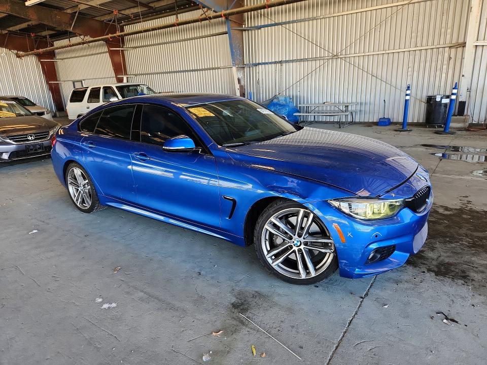 2018 BMW 4 series VIN WBA4J1C59JBM10441 COPART salvage auction — FRONT END, Ca - Salvage Certificate, sold $8,900 on 2026-09-03 (photo 4)