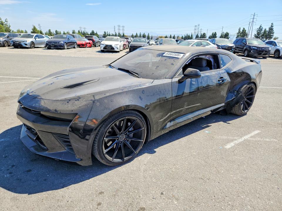 2016 Chevrolet Camaro VIN 1G1FF1R72G0156820 — COPART salvage auction photo