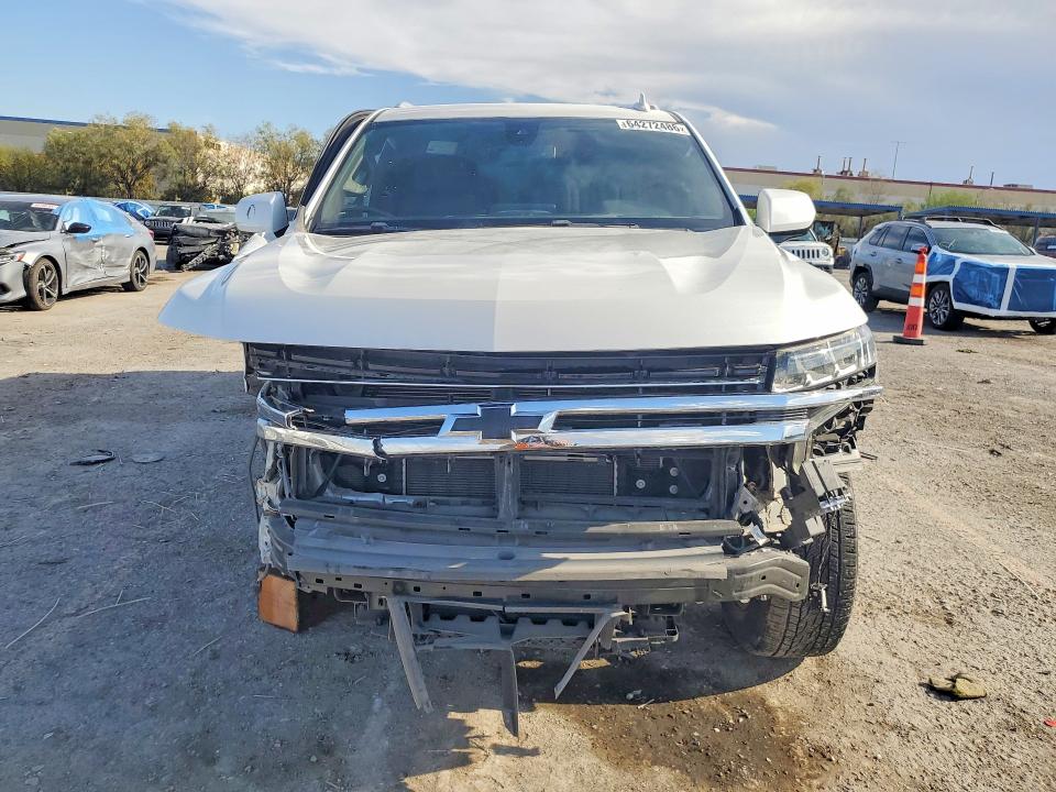 2021 Chevrolet Tahoe VIN 1GNSCNKTXMR395639 COPART salvage auction — FRONT END, NV - SALVAGE TITLE, sold $14,000 on 2026-08-27 (photo 5)