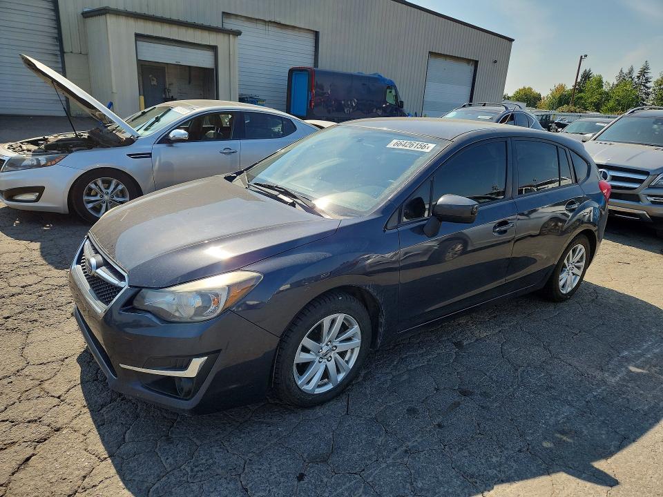 2015 Subaru Impreza VIN JF1GPAC64FH273345 COPART salvage auction — MECHANICAL, Or - Certificate Of Title, sold $1,500 on 2026-09-02 (photo 1)