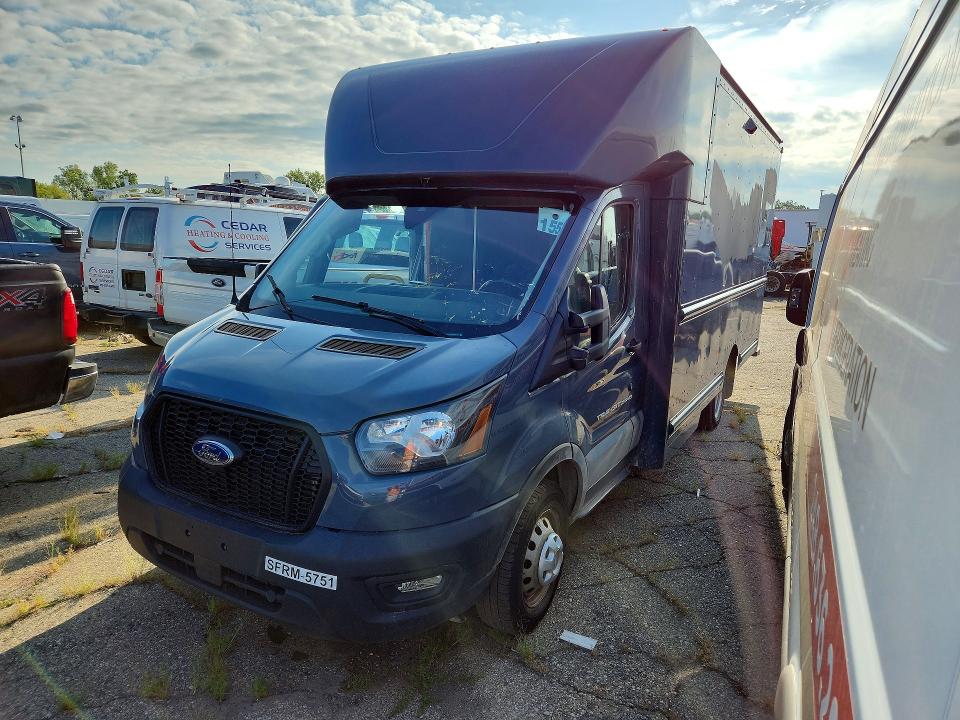 2022 Ford Transit VIN 1FDDF6P87NKA45751 — COPART salvage auction photo