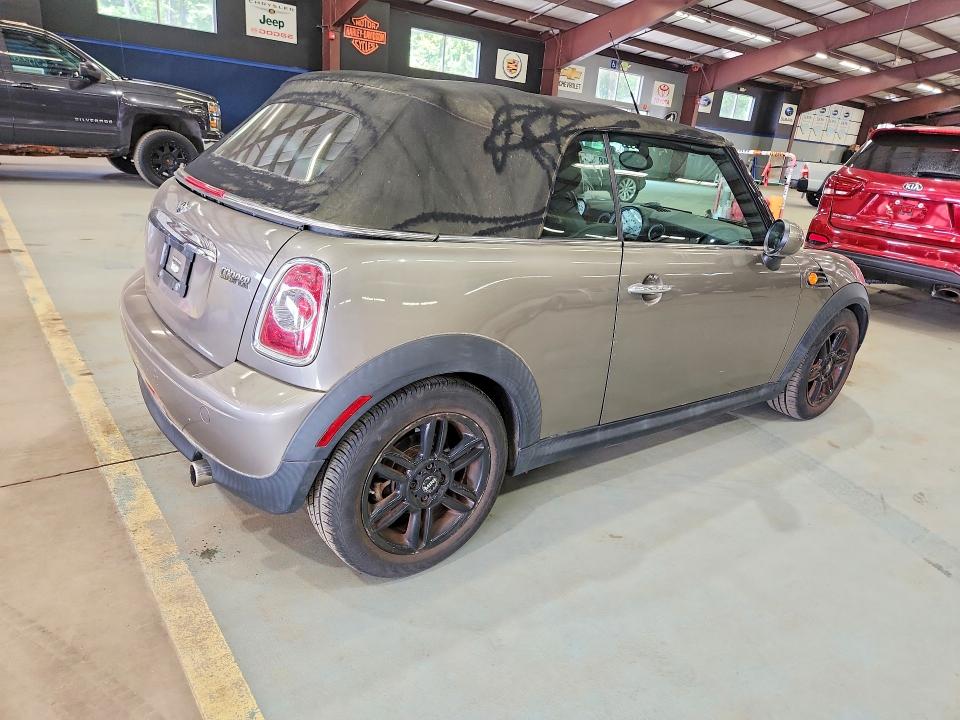 2012 Mini Cooper VIN WMWZN3C59CT265551 COPART salvage auction — FRONT END, Ma - Certificate Of Title (P), sold $3,200 on 2026-08-18 (photo 3)