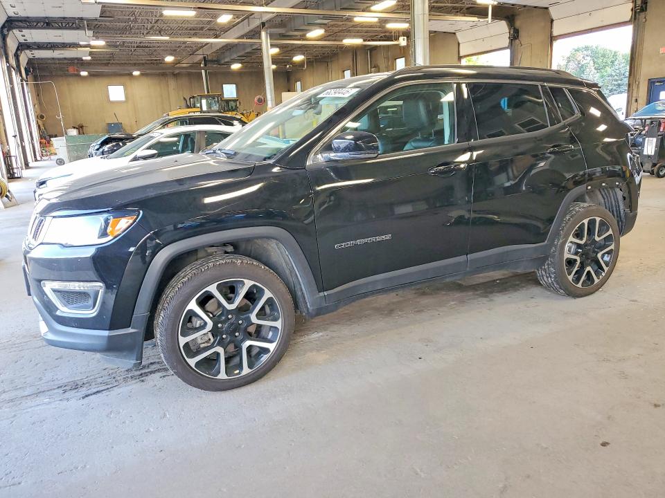 2021 Jeep Compass VIN 3C4NJDCB1MT593397 — COPART salvage auction photo