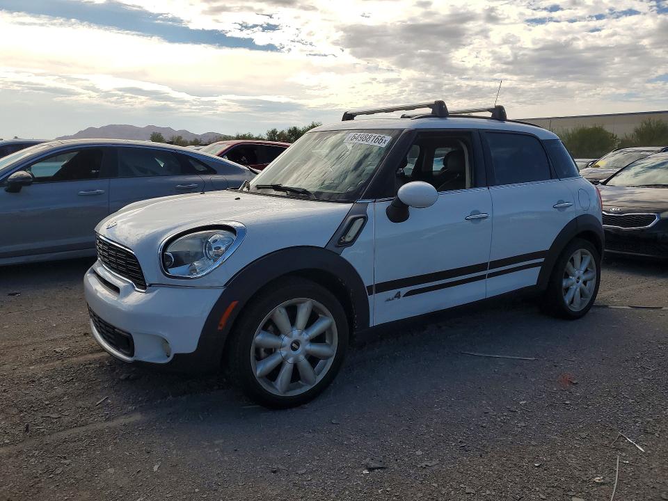2013 Mini Cooper VIN WMWZC5C57DWP31060 COPART salvage auction — FRONT END, Nv - Salvage Title, sold $775 on 2026-08-25 (photo 1)