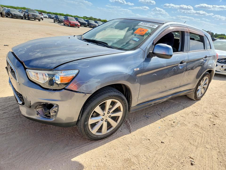 2015 Mitsubishi Outlander VIN 4A4AP3AU4FE049838 COPART salvage auction — HAIL, Tx - Certificate Of Title, sold $125 on 2026-08-25 (photo 1)