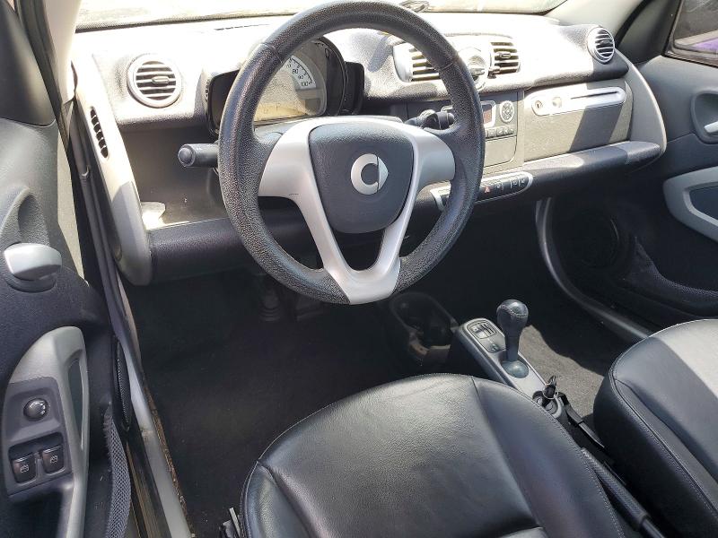 2013 Smart Fortwo VIN WMEEK3BA4DK596121 COPART salvage auction — REAR END, CA - SALVAGE CERTIFICATE, sold $900 on 2026-08-21 (photo 8)
