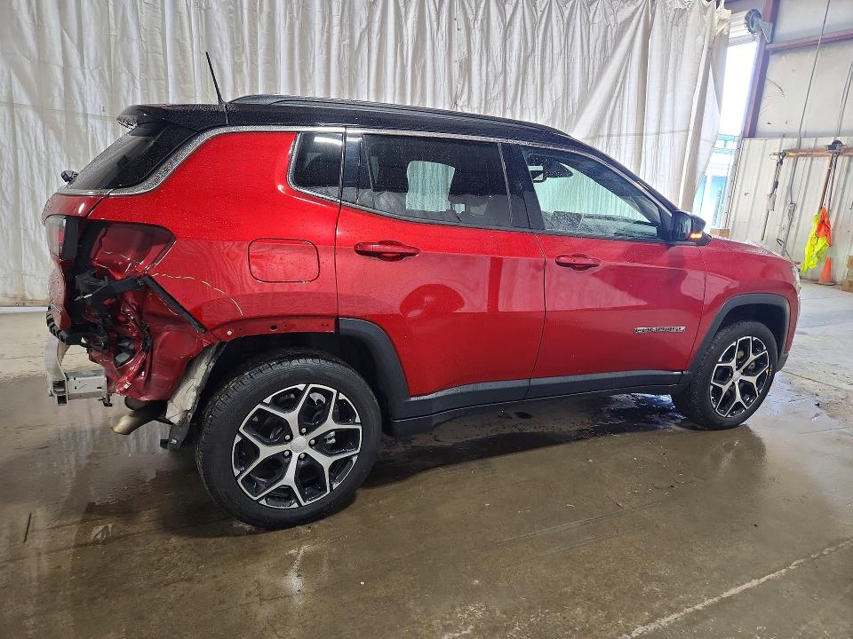 2025 Jeep Compass VIN 3C4NJDCN3ST619571 COPART salvage auction — REAR END, IL - CERTIFICATE OF TITLE, sold $13,000 on 2026-08-31 (photo 3)