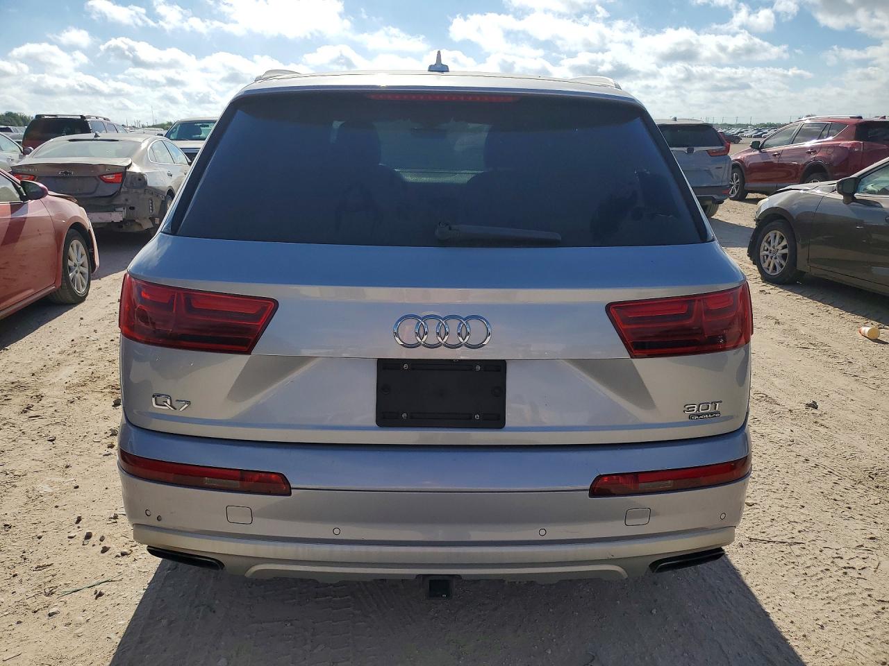 2017 Audi Q7 VIN WA1LAAF79HD024820 COPART salvage auction — Mechanical, TX - CERTIFICATE OF TITLE, sold $6,200 on 2026-09-15 (photo 6)