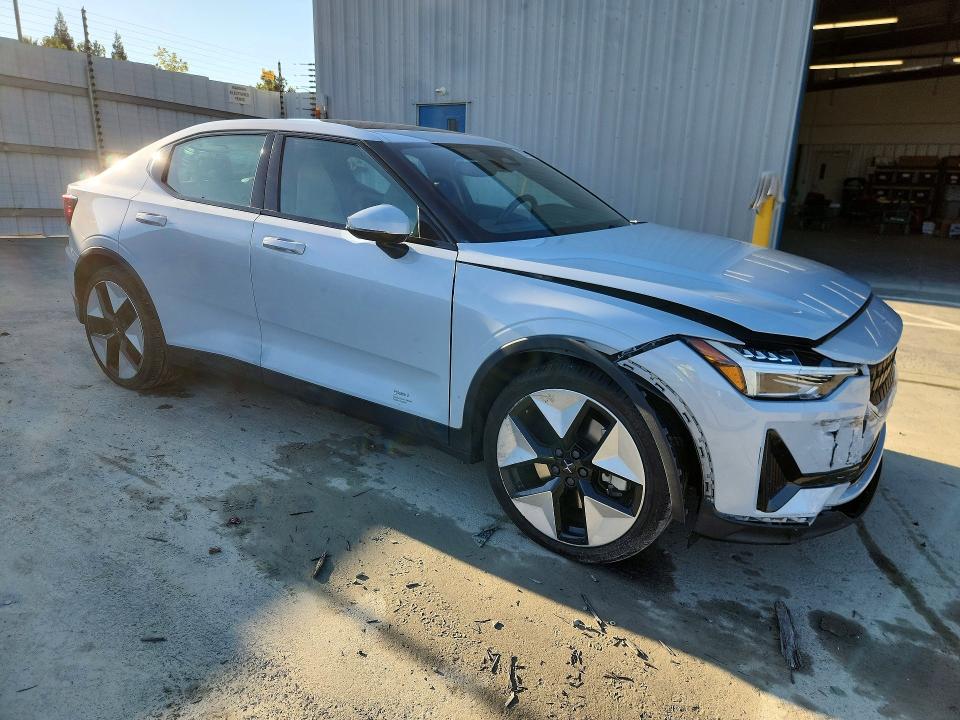 2023 Polestar 2 VIN YSMED3KA1PL165716 COPART salvage auction — FRONT END, Ca - Certificate Of Title, sold $4,650 on 2026-08-19 (photo 4)