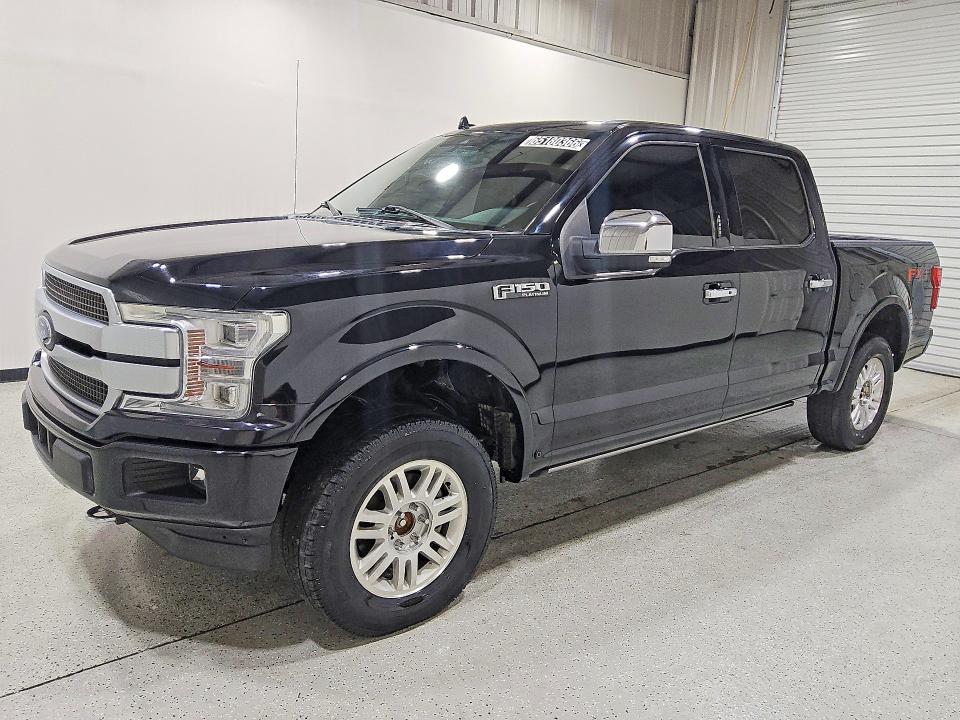 2019 Ford F-150 lightning VIN 1FTEW1E45KFD09341 — COPART salvage auction photo