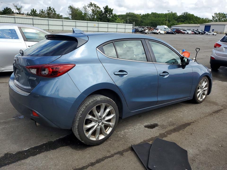 2016 Mazda 3 VIN JM1BM1N32G1355018 COPART salvage auction — FRONT END, Nj - Cert Of Title-Salvage, sold $1,250 on 2026-08-23 (photo 3)
